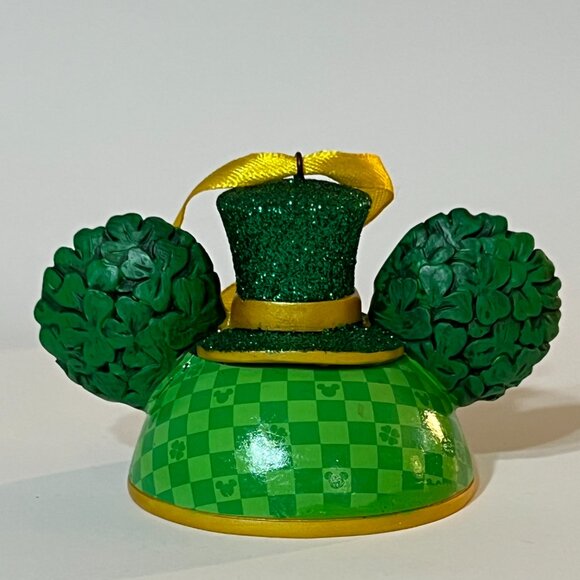 Disney St Patrick's Day Ear Hat Christmas Ornament Limited Edition - Picture 3 of 5